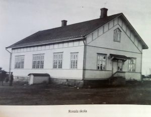 Rosala första skolhus